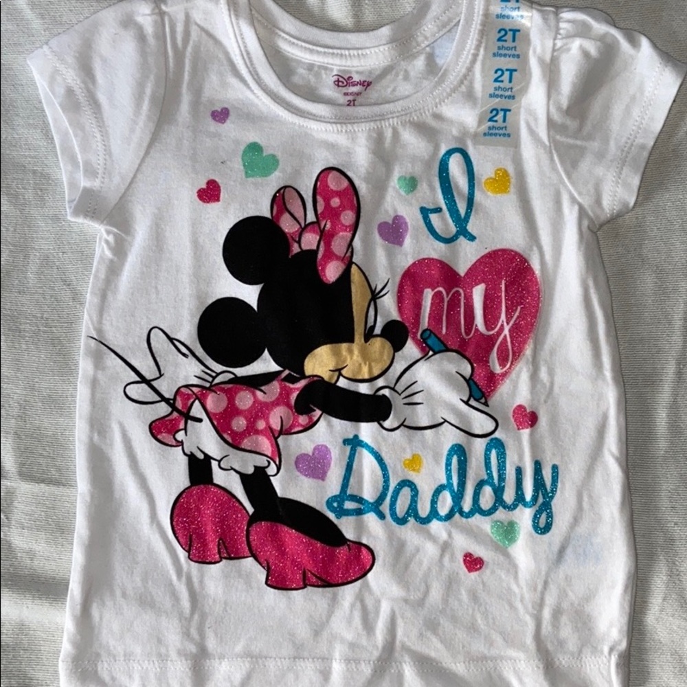 2T toddler girl short sleeve T shirt